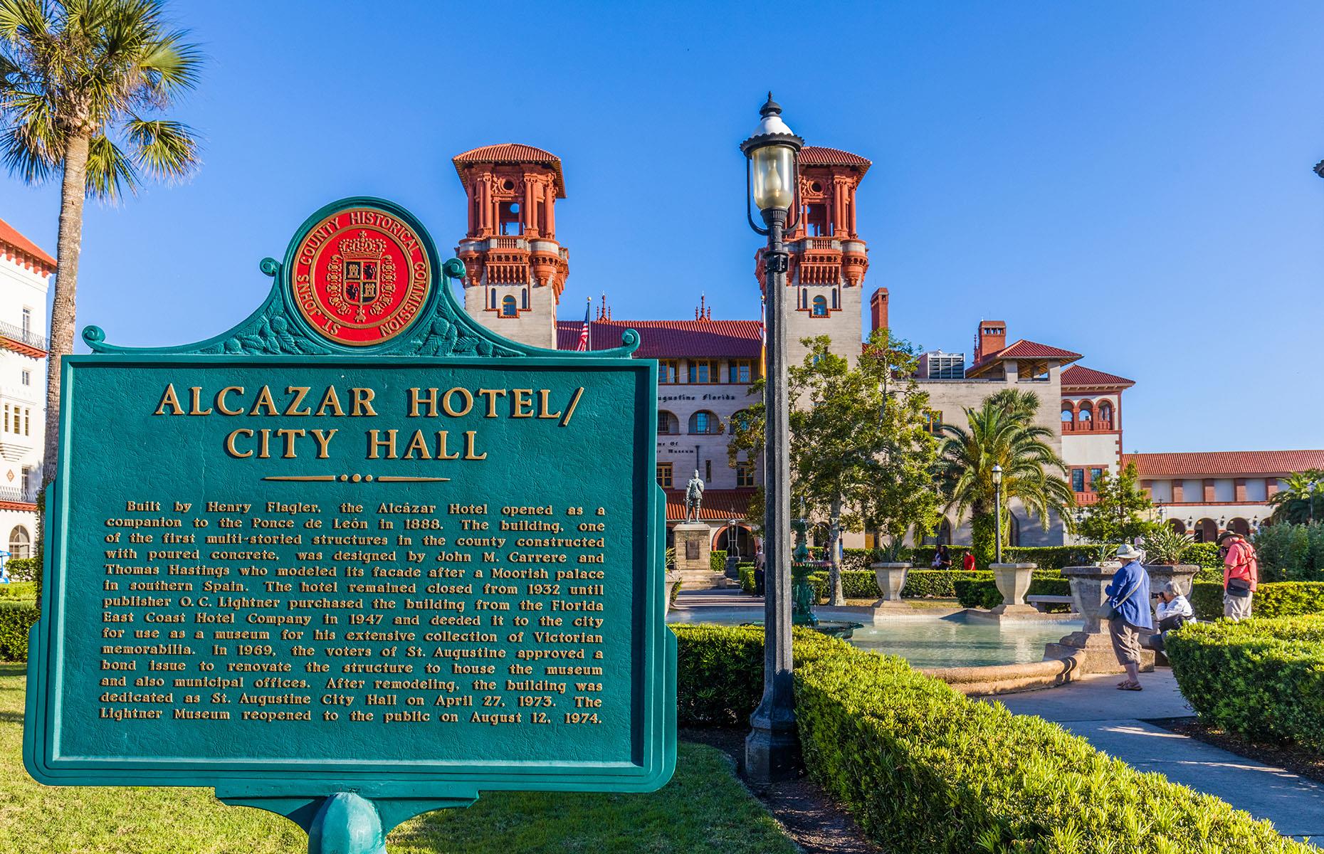 Now: Hotel Alcazar, St. Augustine